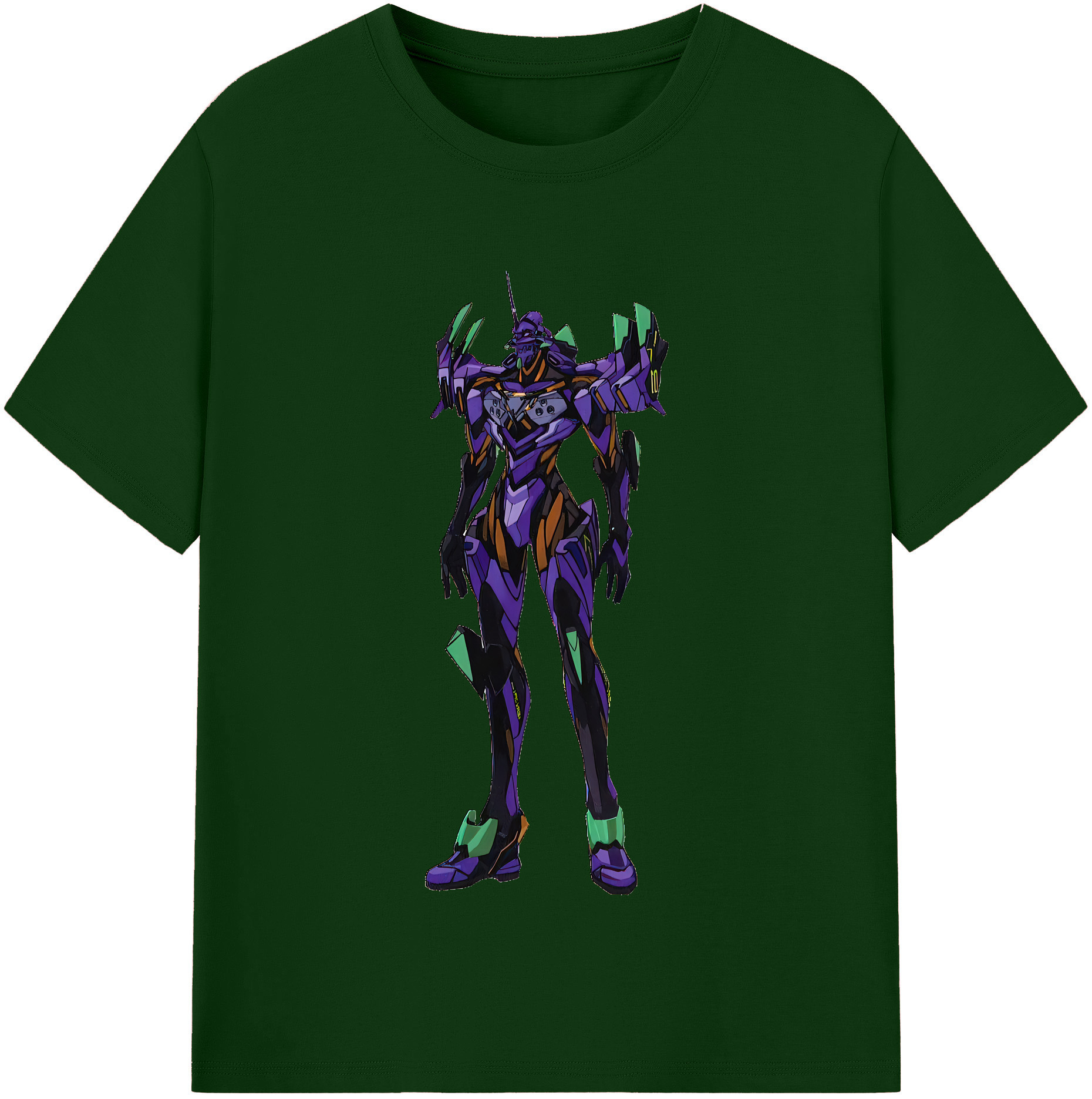 （画像用） EVA 新世紀エヴァンゲリオン 綿100％半袖Tシャツ（フロントプリント）